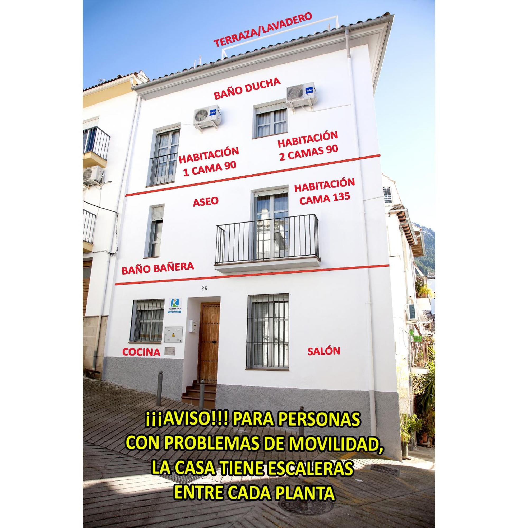 Casa Buenavista Cazorla Villa Eksteriør bilde